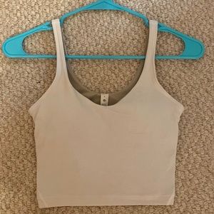 White Lululemon Align Tank Size 2